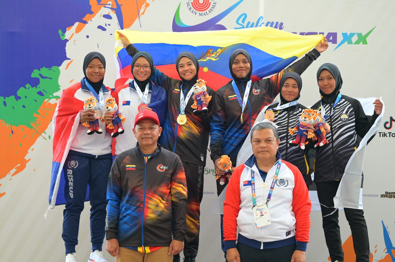 Atlet Kanu WiPers - Majlis Sukan Wilayah Persekutuan